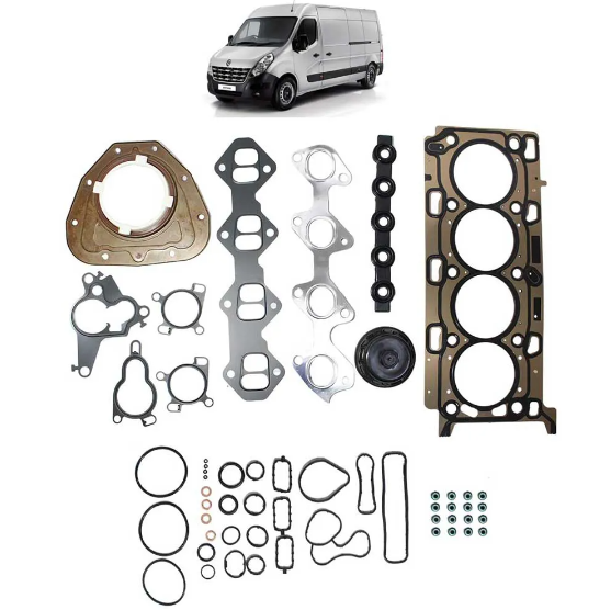 JOGO JUNTA MOTOR COMPLETO COM RETENTOR MASTER 2.3 2013>